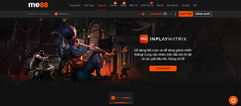 Cá cược Esports tại Kubet nét