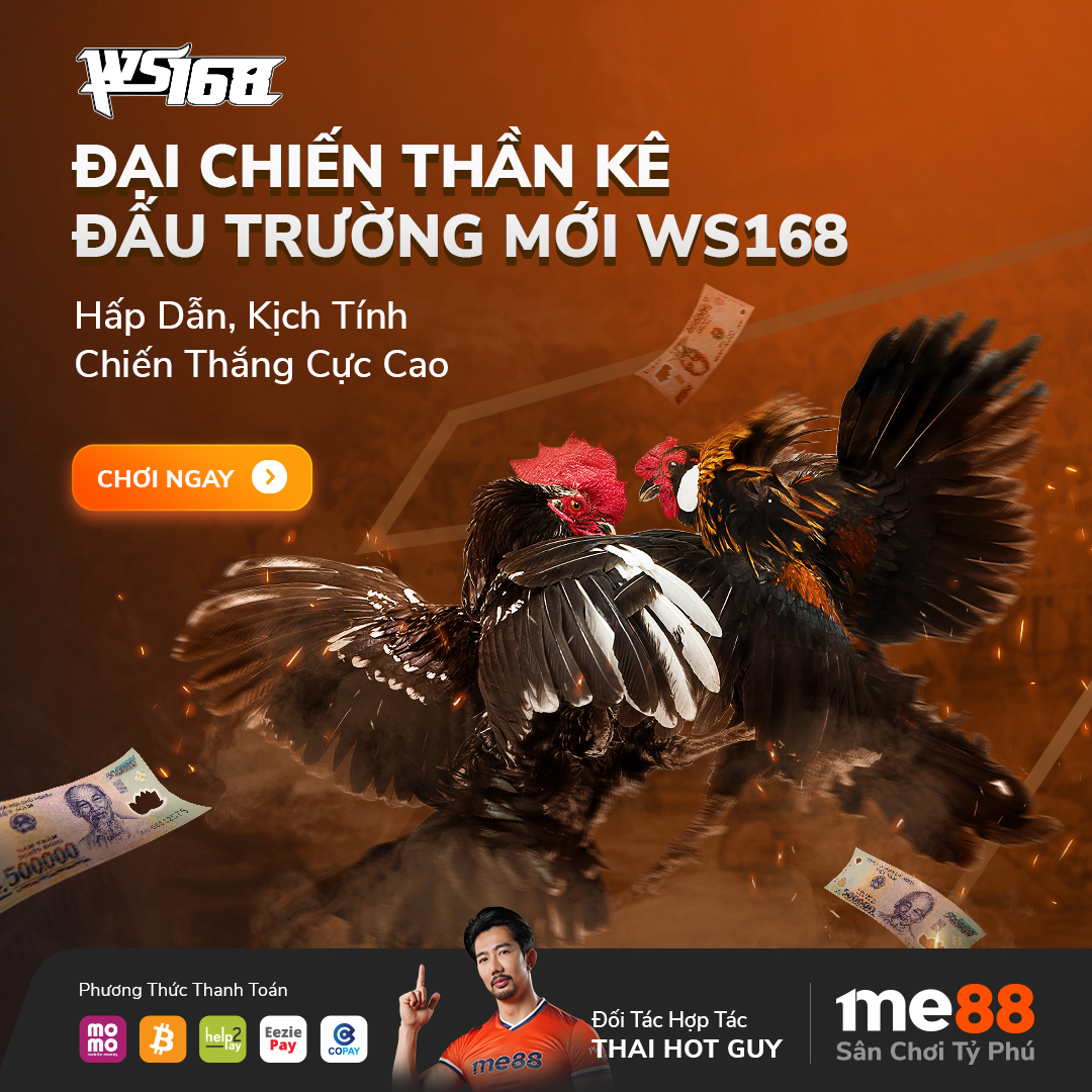 Trải nghiệm đỉnh cao với nhà cái đá gà WS168 tại Kubet nét